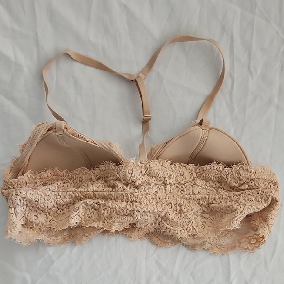 Aerie Tan Lace Bras Intimates Collection - Picture 2 of 2